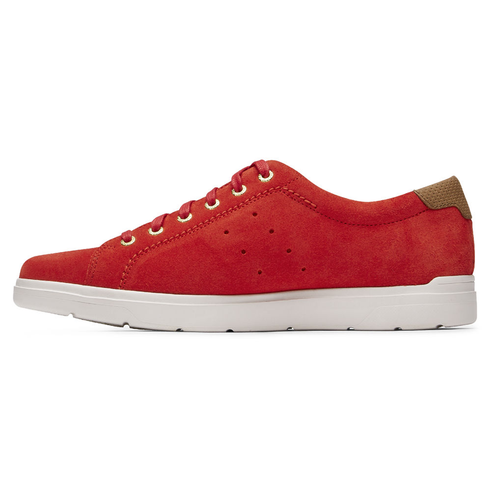 Tenis Rockport Homem Vermelhas - Total Motion Lite Ltd Lace-To-Toes - 91065DGAQ